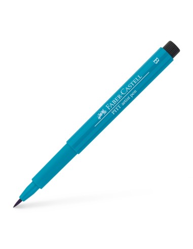 Faber-Castell Pitt Artist Pen Brush India ink pen, colour 153 cobalt turquoise