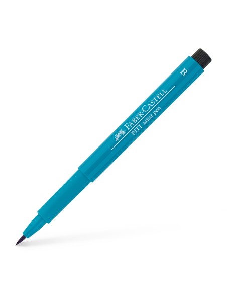 Faber-Castell Pitt Artist Pen Brush India ink pen, colour 153 cobalt turquoise