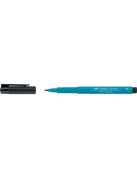 Pintsel-pliiats Faber-Castell Pitt Artist Pen sinakasroheline (cobalt turquoise)