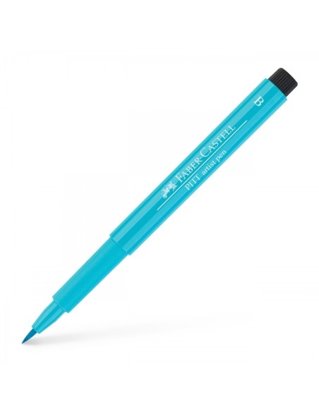 Pintsel-pliiats Faber-Castell Pitt Artist Pen heletürkiis (light cobalt turquoise)