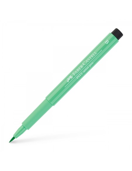 Faber-Castell Pitt Artist Pen Brush India ink pen, colour 162 light phthalo green