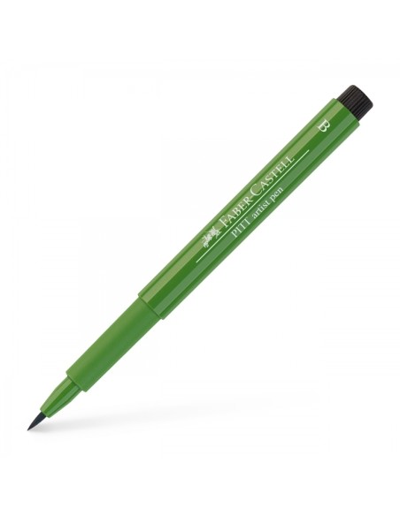Pintsel-pliiats Faber-Castell Pitt Artist Pen roheline (permanent green)