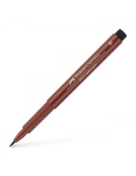 Faber-Castell Pitt Artist Pen Brush India ink pen, colour 169 caput mortuum