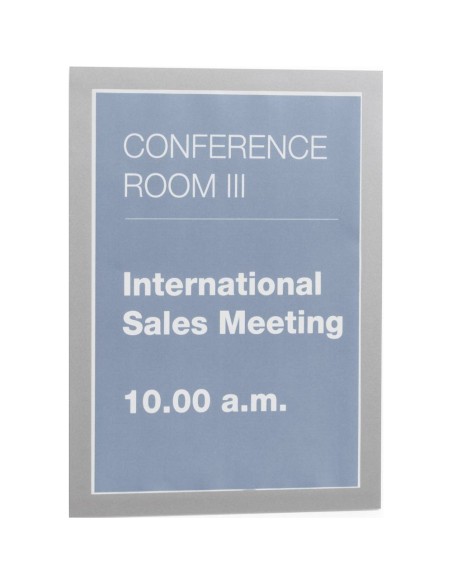 Magnetic frame Durable MAGAFRAME A4 10pcs in pack silver