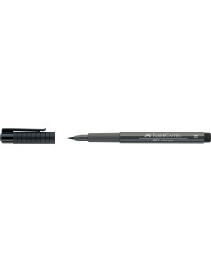 Pintsel-pliiats Faber-Castell Pitt Artist Pen hall (warm grey) 2