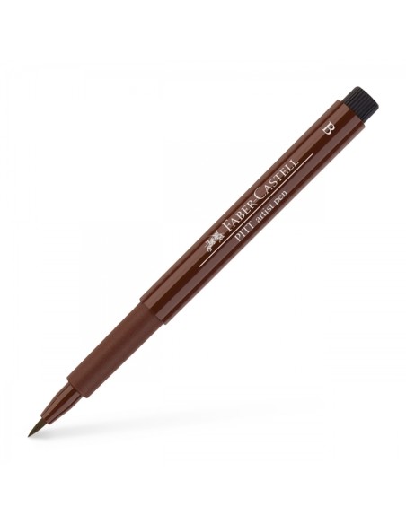 Faber-Castell Pitt Artist Pen Brush India ink pen, colour 175 dark sepia