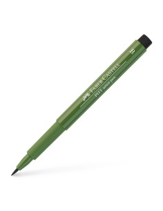 Pintsel-pliiats Faber-Castell Pitt Artist Pen tumeroheline (chrome oxide)