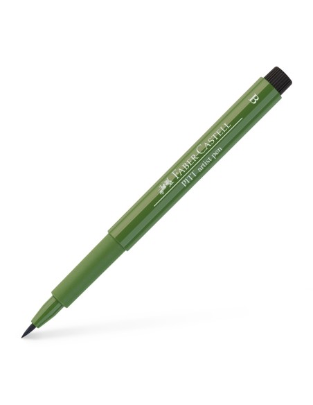Faber-Castell Pitt Artist Pen Brush India ink pen, colour 174 chromium green opaque