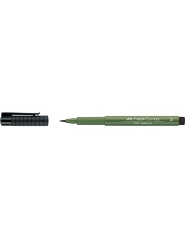 Pintsel-pliiats Faber-Castell Pitt Artist Pen tumeroheline (chrome oxide)