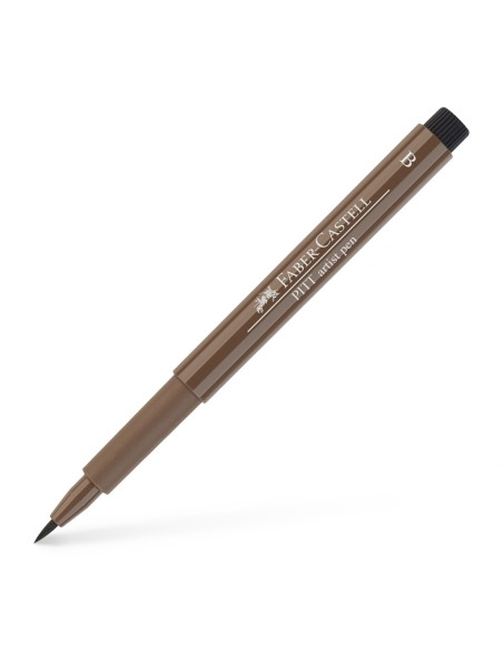 Faber-Castell Pitt Artist Pen Brush India ink pen, colour 177 walnut brown