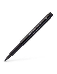 Pintsel-pliiats Faber-Castell Pitt Artist Pen B must