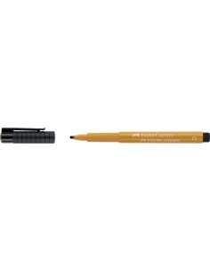 Faber-Castell Pitt Artist Pen Calligraphy India ink pen, colour 268 green gold 2