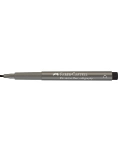 Faber-Castell Pitt Artist Pen Calligraphy India ink pen, colour 273 warm grey IV 2
