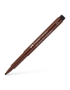 Faber-Castell Pitt Artist Pen Calligraphy India ink pen, colour 175 dark sepia