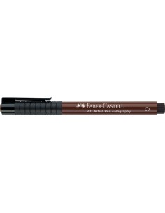 Faber-Castell Pitt Artist Pen Calligraphy India ink pen, colour 175 dark sepia 2