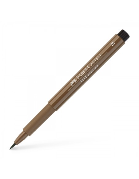 Faber-Castell Pitt Artist Pen Brush India ink pen, colour 178 nougat