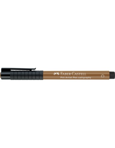 Faber-Castell Pitt Artist Pen Calligraphy India ink pen, colour 180 raw umber