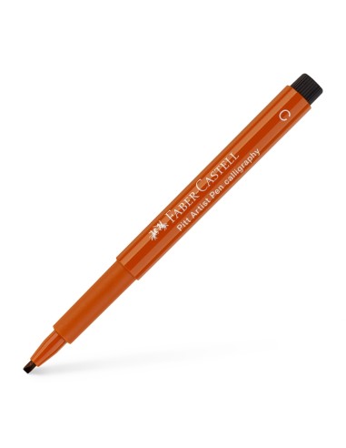 Faber-Castell Pitt Artist Pen Calligraphy India ink pen, colour 188 sanguine