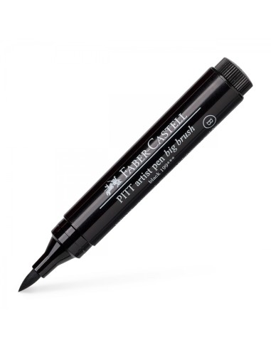 Faber-Castell Pitt Artist Pen Big Brush India ink pen, colour 199 black
