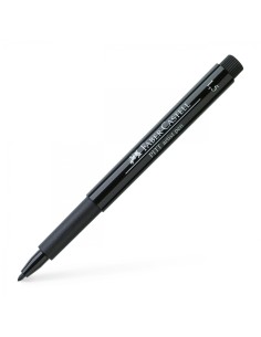 Faber-Castell Pitt Artist Pen bullet nib 1.5 India ink pen, colour 199 black