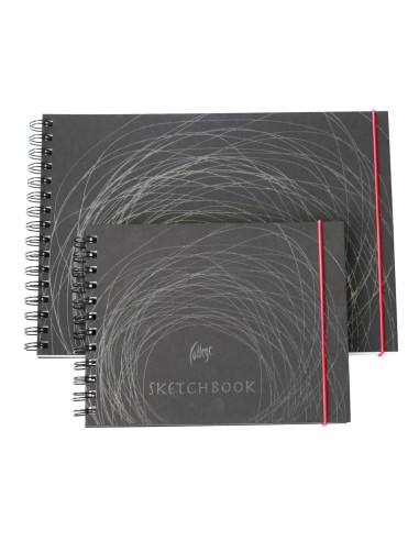 Visandiplokk (Sketchbook) College A4/200g 40L spiraaliga valged lehed