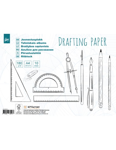 Drafting pad College A4/10sh