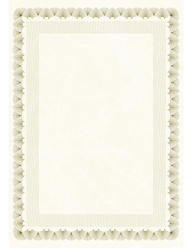 Certificate paper College Cardboard A4/25L 170g , number 8