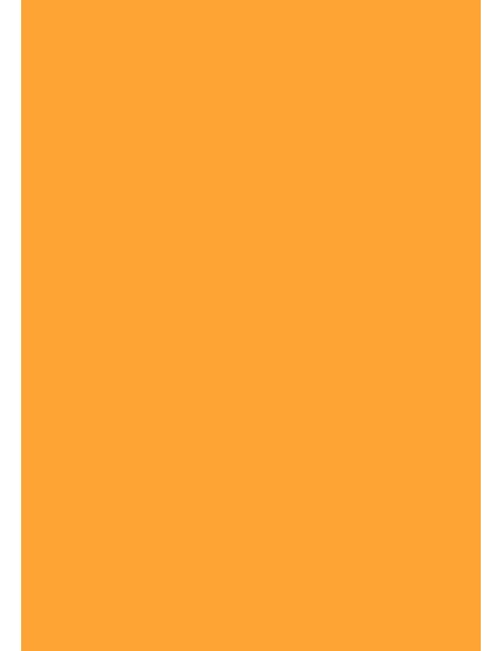 Cardboard A1, 180g, 100 sheets, orange