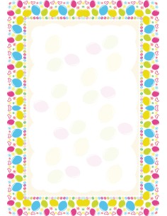 Certificate paper College Cardboard A5/25L 170g , Balloons