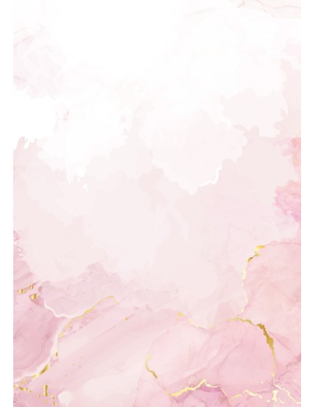 Certificate paper College Cardboard A4/25L 170g , Pink marble