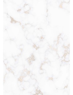 Certificate paper College Cardboard A4/25L 170g , White marble