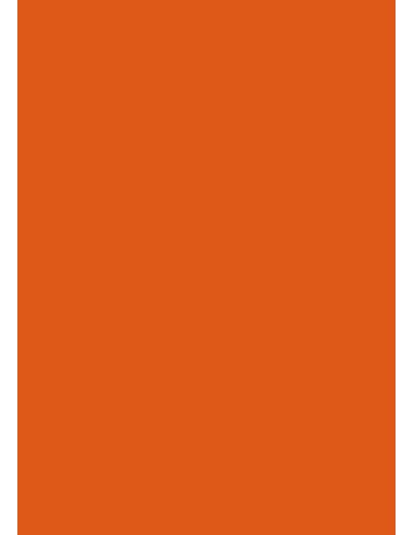 Cardboard A1, 160g, 100 sheets, orange red