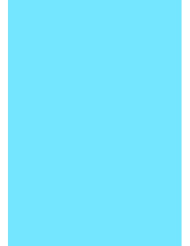 Cardboard A1, 160g, 100 sheets, light blue
