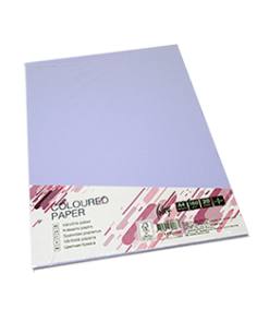 Kartong College A4/20l, 160g/m2, lavendel lilla, LA12