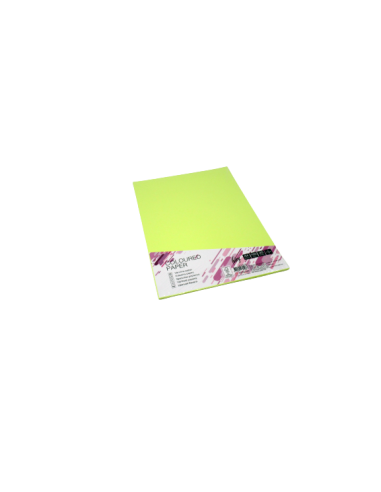 Kartong College A4/20l, 160g/m2,  sidruni kollane