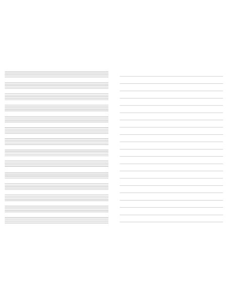 Music book College 210x297/12sh vert