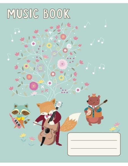 Music book College 165x205/12sh vert