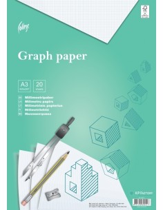 Graph paper College A3/20sh
