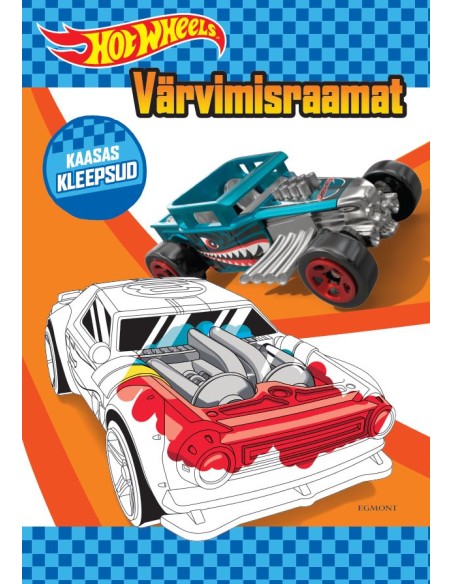 Hot Wheels. Värvimisraamat