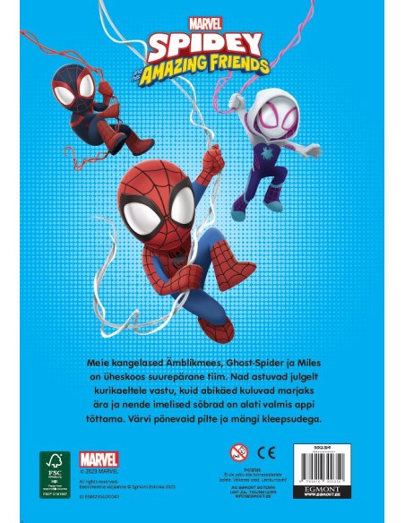Spidey. Värvimisraamat