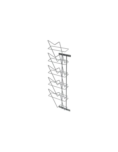 Infoalus seinale 5xA4 metallist