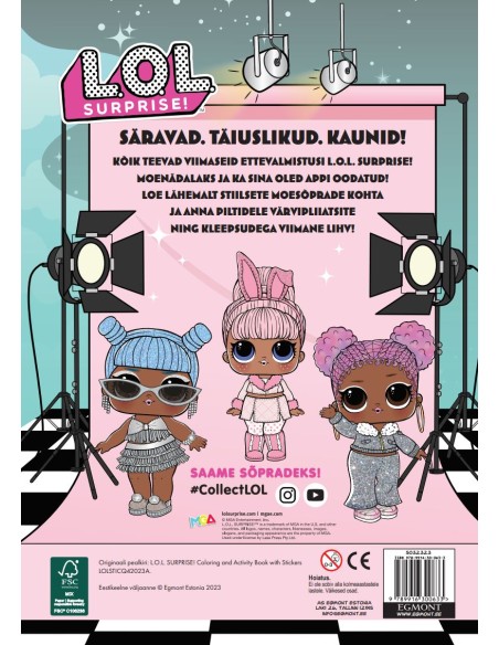 L.O.L Surprise. Tegelusraamat