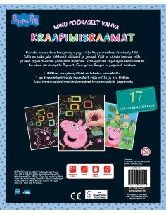 Põrsas Peppa. Minu pööraselt vahva kraapimisraamat 2