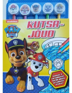 Paw Patrol. Kutsajõud. Pliiatsitega raamat
