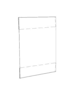 Brochure rack A4 self adhesive 2