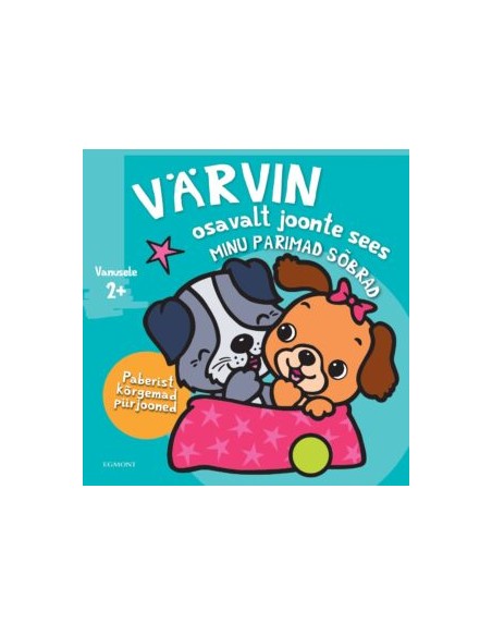 Värvin osavalt joonte sees. Minu parimad sõbrad