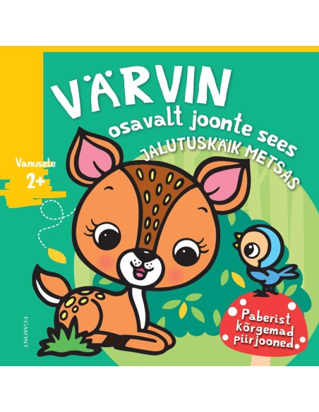 Värvin osavalt joonte sees. Jalutuskäik metsas
