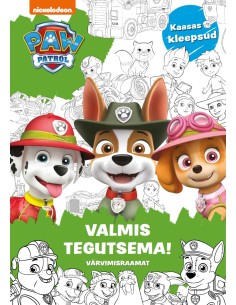 Paw Patrol. Valmis tegutsema. Värvimisraamat