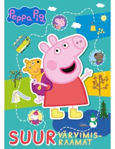 Põrsas Peppa. Suur värvimisraamat