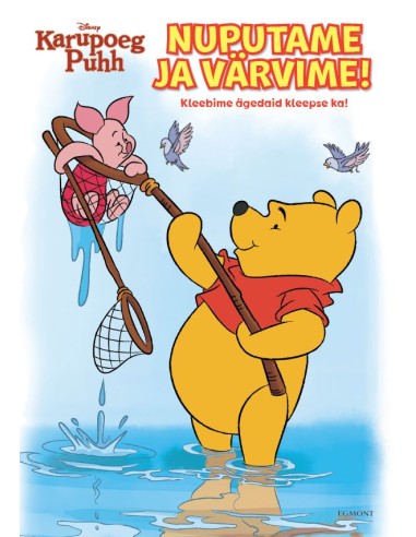 Karupoeg Puhh. Nuputame ja värvime!